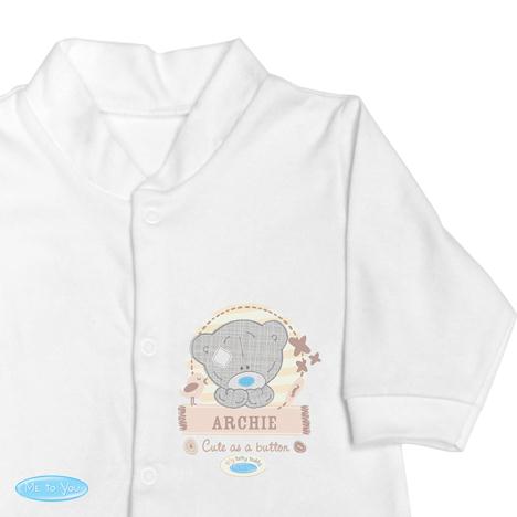 Personalised Tiny Tatty Teddy Baby Grow 6-9 Months £16.99